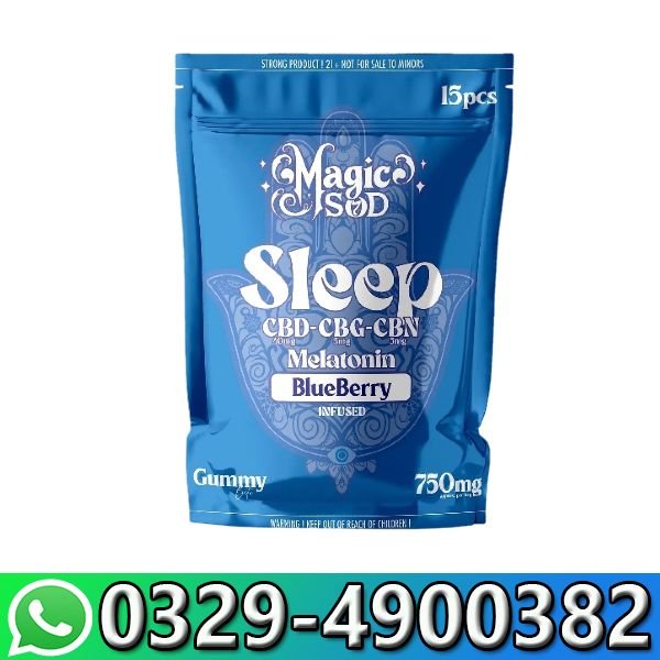 MAGICSOD Sleep 750Mg Blueberry Melatonin In Pakistan