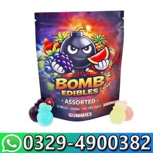 Bomb Edibles THC 3000mg Gummies In Pakistan