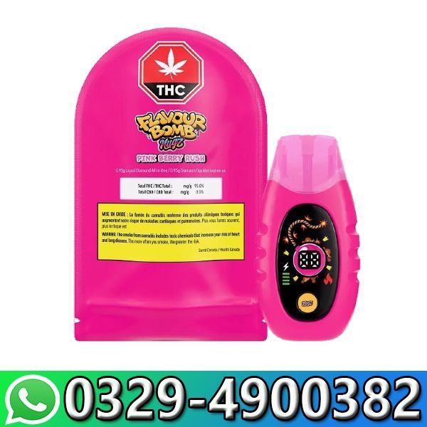 Nugz Flavour THC Bomb Cherry In Pakistan